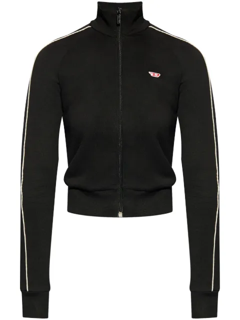 Diesel Jamila zipped sweatshirt Black A150390DLAA