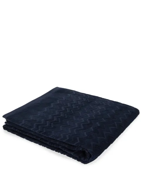 Missoni Home Chalk bath towel Blue 1D3SP99965