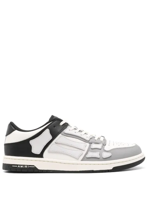 AMIRI Two-Tone Skell leather sneakers Grey AMFOSR1031