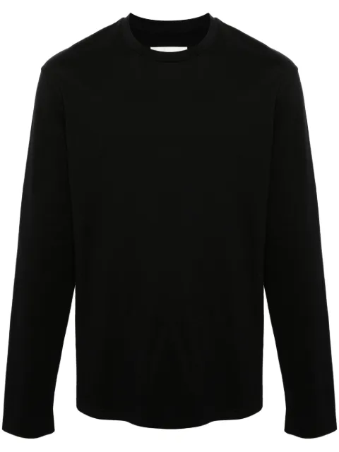 Jil Sander logo-print cotton T-shirt Black J22GC0188J46219