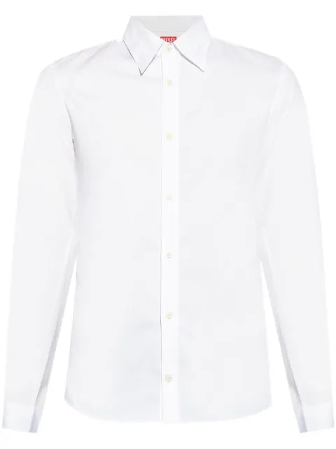 Diesel S-Fitty-A long-sleeve shirt White A146350QFAV