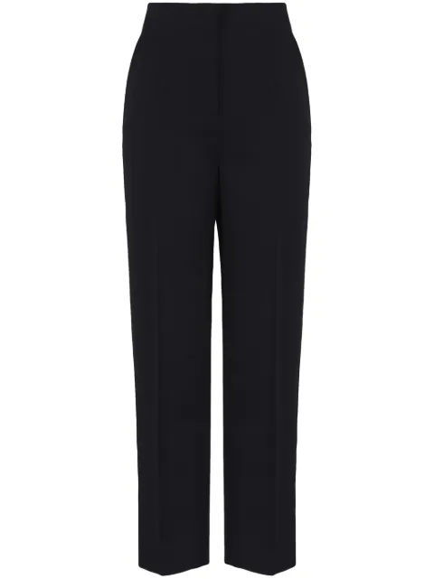 Giorgio Armani high-waisted wool trousers Black GW000164TE10936