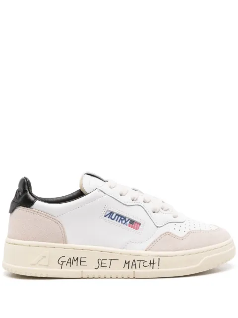 Autry Medalist leather sneakers White AULWMA04