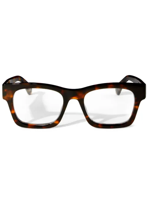 Off-White Eyewear Style 78 toiseshell-effect glasses Brown OERJ078F24PLA0016000