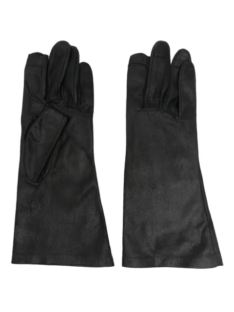 Rick Owens leather gloves Black RR02D6451LBA