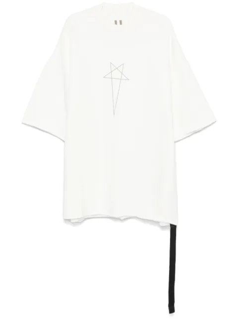 Rick Owens DRKSHDW Tommy T T-shirt White DU02D2259FEP3