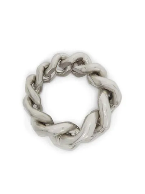 Jil Sander chain-link polished ring Grey J30UQ0026P6959
