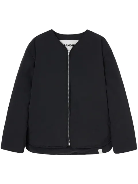 Jil Sander zip-up jacket Black J47AF0126J70008