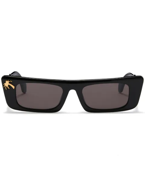 Palm Angels Eyewear Arvin sunglasses Black PERI093F24PLA0011007