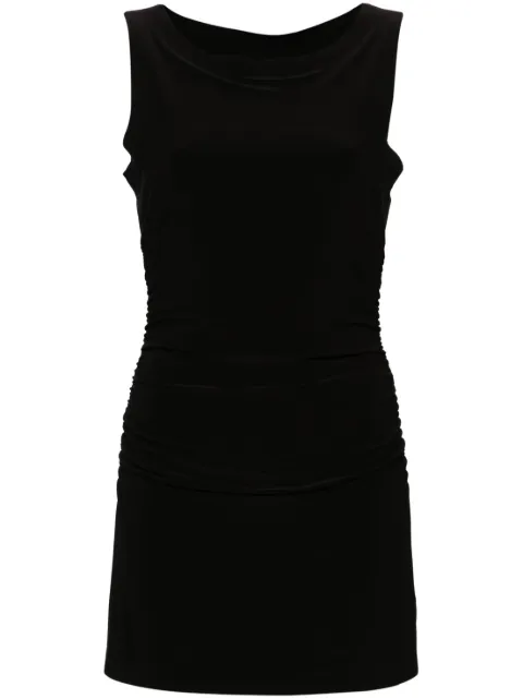Norma Kamali Pickleball sleeveless minidress Black KK1233PL982001