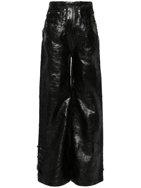 Rick Owens DRKSHDW Dirt Cooper trousers Black DS02D2303BMC
