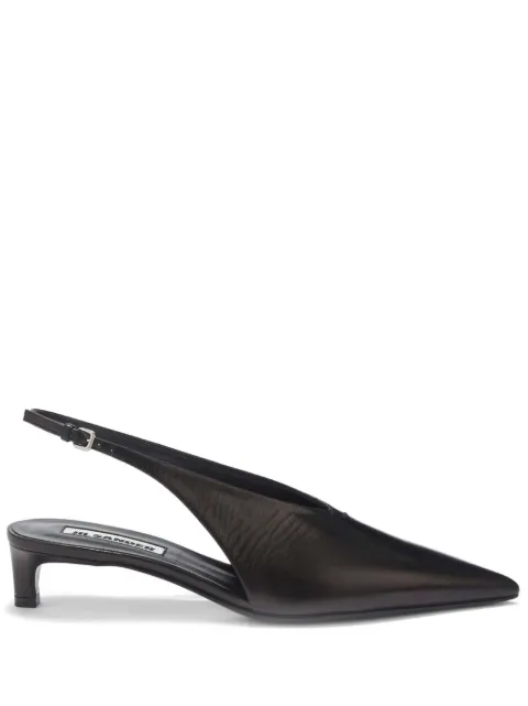 Jil Sander pointed-toe slingback pumps Black J15WP0128P4864