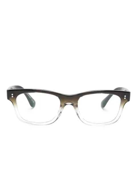 Oliver Peoples gradient square-frame glasses Black OV5540U