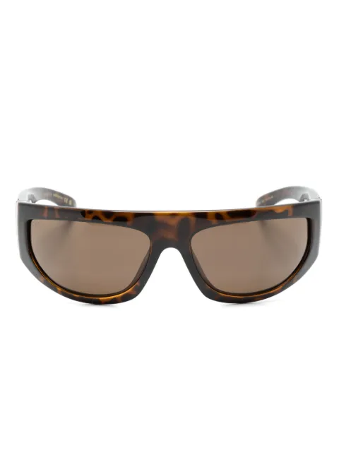 Gucci Eyewear shield-frame sunglasses Brown GG1574S