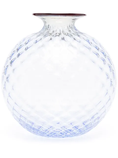 Venini Monofiori Balloton glass vase (22cm x 30cm) Blue FO310018000F0AO