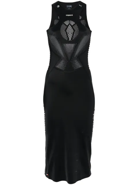 Coperni x PUMA cut-out detail midi dress Black 62797101