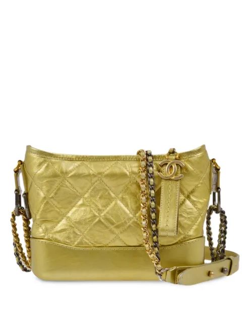 CHANEL Pre-Owned 2016 Gabrielle shoulder bag Gold 23661624