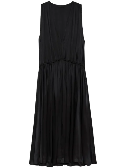 ANINE BING Mia silk maxi dress Black A020481BLK26