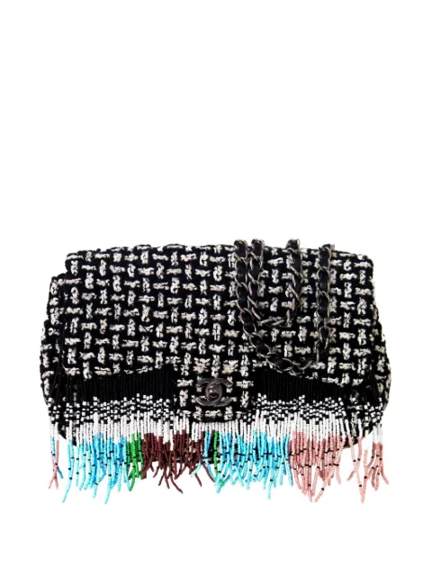 CHANEL Pre-Owned 2014 medium Métiers d'Art Classic Flap shoulder bag Black CHANELDALLAS2014FLAPBAG