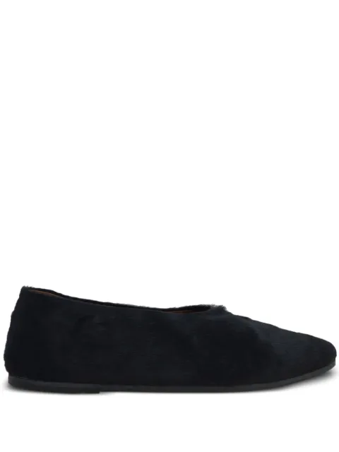 Marsèll Coltellaccio almond-toe ballet flats Blue MW2105190