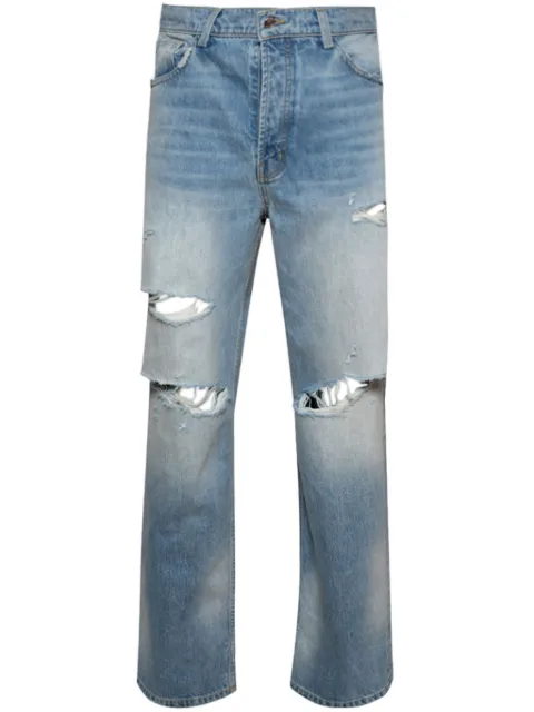 Nahmias ripped stonewashed jeans Blue D5P41486