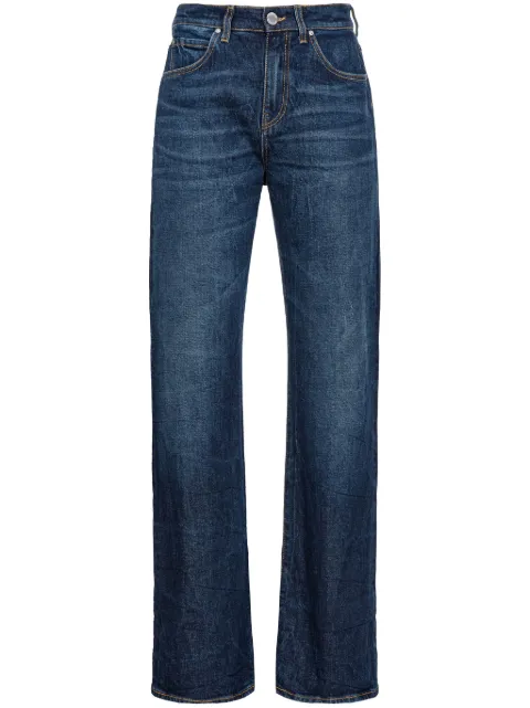 PINKO Wanda cotton-blend jeans Blue 101733A22J