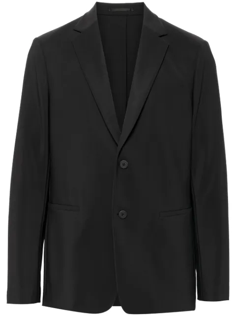 Theory Clinton single-breasted blazer Black L0197101