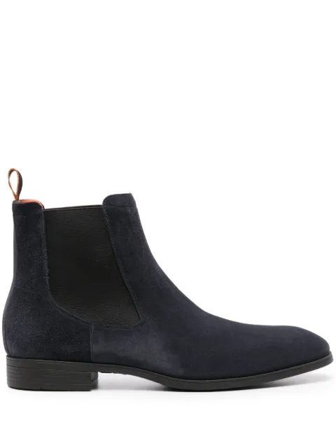 Santoni suede Chelsea boots Blue MGSI13414SMAISYW