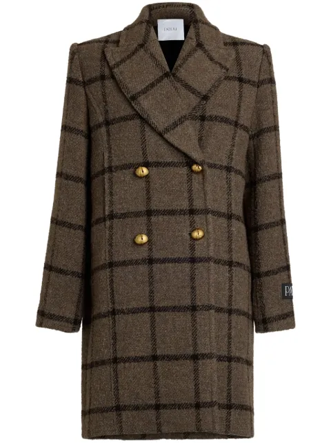 Patou double-breasted coat Brown CO02501845061