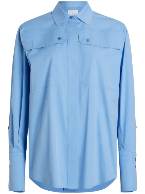 Patou Safari shirt Blue BL0350017636B