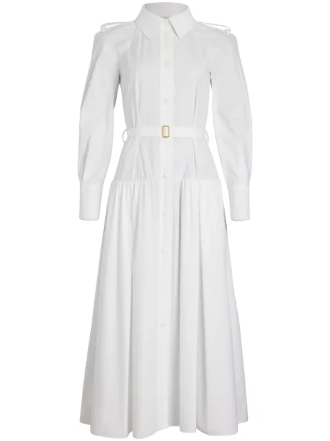 Patou maxi shirt dress White DR1540017001W