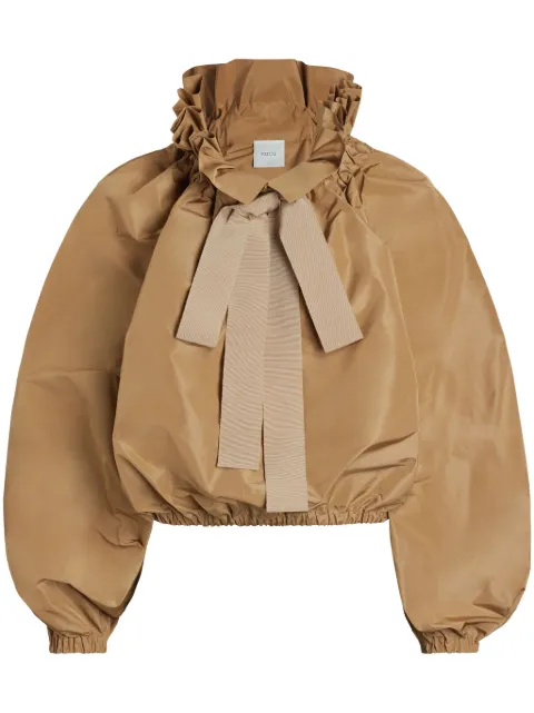 Patou Iconic drawstring blouse Neutrals TO0170011115B