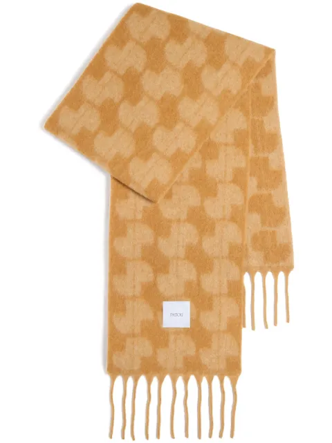 Patou JP scarf Neutrals AC0720198109B