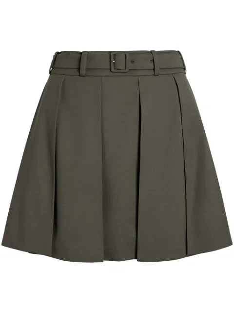 Patou pleated mini skirt Green SK0710103751K