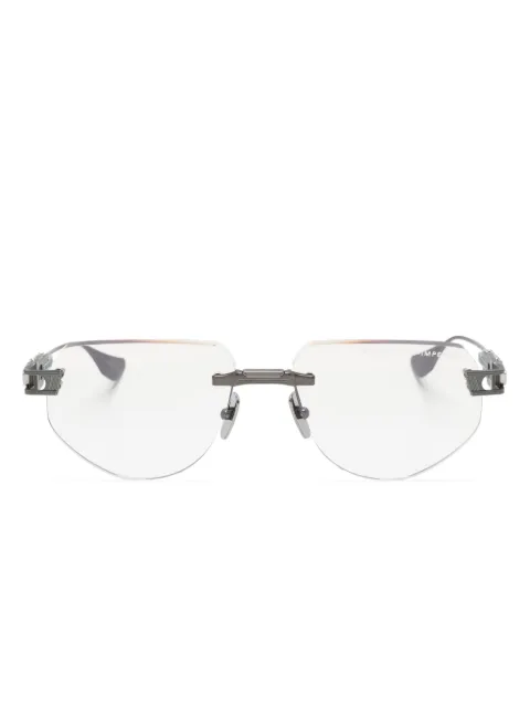 Dita Eyewear Grand Imperyn DTX164 geometric-frame glasses Grey DTX164