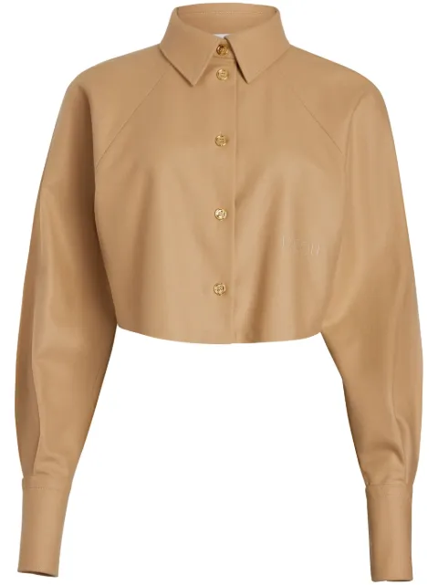 Patou cropped shirt Neutrals BL0330189115B