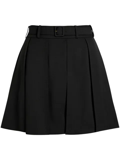 Patou pleated mini skirt Black SK0710103999B