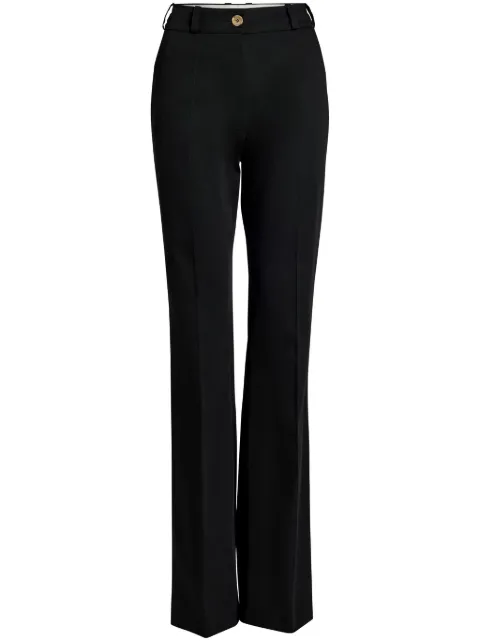 Patou organic-cotton flared trousers Black TR0420074999B