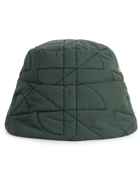 Patou quilted bucket hat Green AC0760188754B