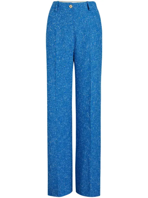 Patou Iconic tweed trousers Blue TR0020185635B
