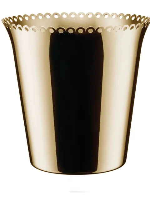 Alessi Edges ice bucket (23.1cm x 23cm) Gold ITM10BR