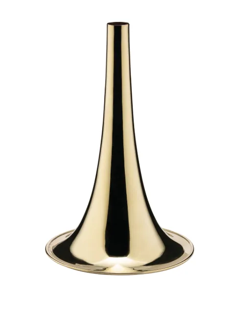 Alessi Trumpet vase (16.7cm x 24.9cm) Gold ITM04BR