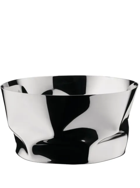 Alessi Compressioni serving basket (19.5cm x 10cm) Silver ITM15