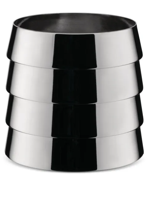 Alessi stacked-effect cup Silver ITM22