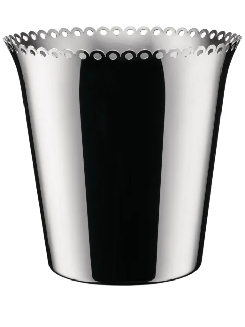 Alessi Edges ice bucket (23.1cm x 23cm) Silver ITM10