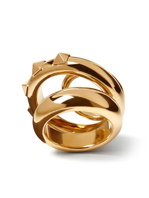 Valentino Garavani Rockstud ring Gold WJ0U05MET