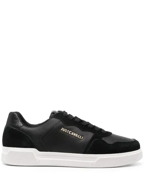 Just Cavalli Minimal Dis. 4 sneakers Black 77QA3SB4ZPA79