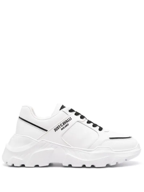Just Cavalli Fondo Casper Dis. 9 sneakers White 77QA3SL9ZPA71