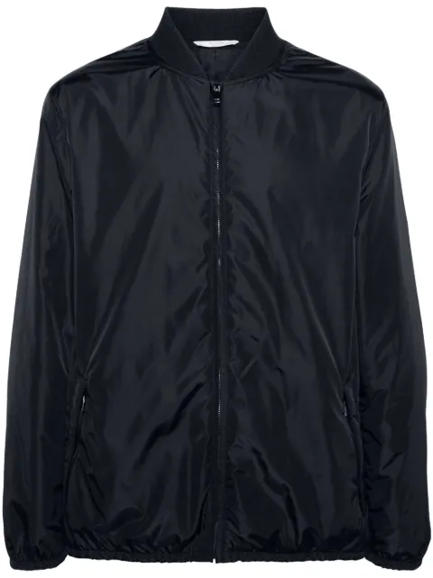 Valentino Garavani zip-up padded bomber jacket Blue VCIO556FN