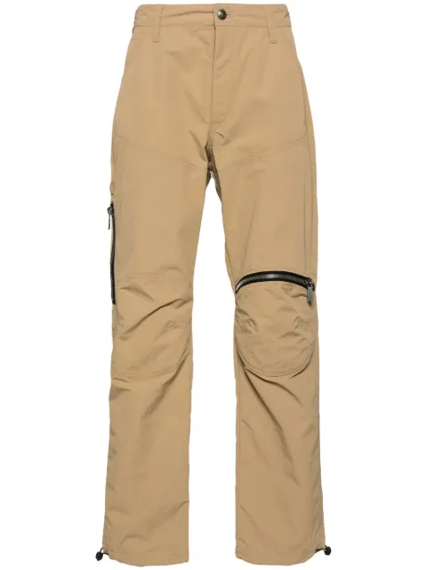 Just Cavalli multi-pocket straight trousers Neutrals 77OAAD20CQD84